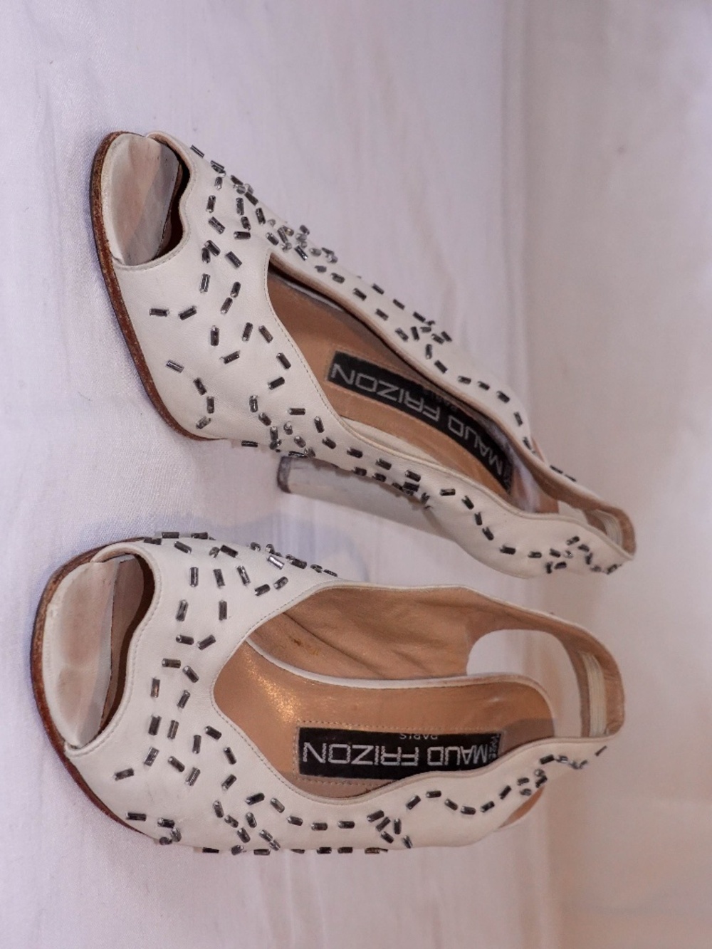 Shoes high heels white